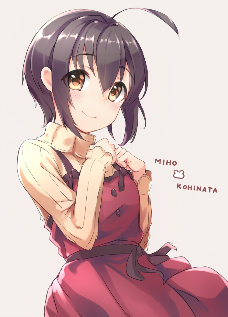 kohinata miho (idolmaster and 1 more) drawn by kuresuku_(lessons)