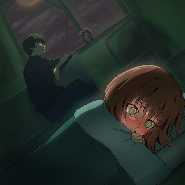 hei, suou pavlichenko, and petya (darker than black) drawn by kanna_asuke