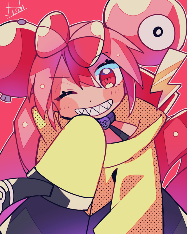 kasane teto and iono (pokemon and 2 more) drawn by yuusuke-kun