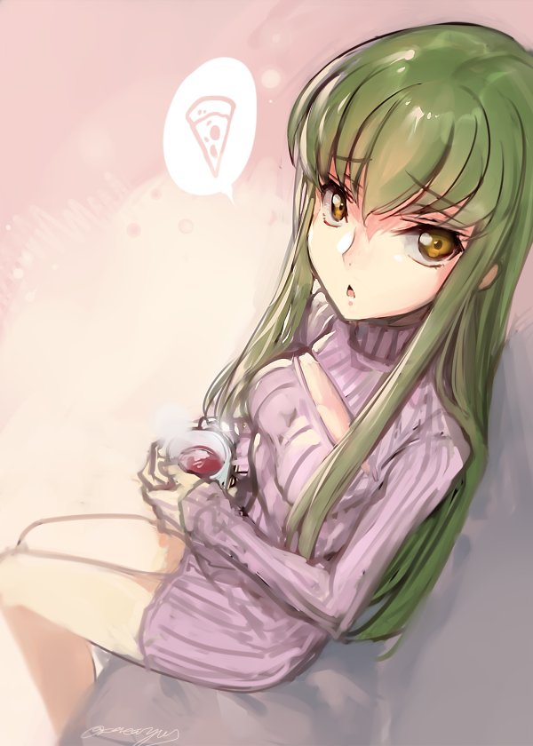 c.c. (code geass) drawn by creayus