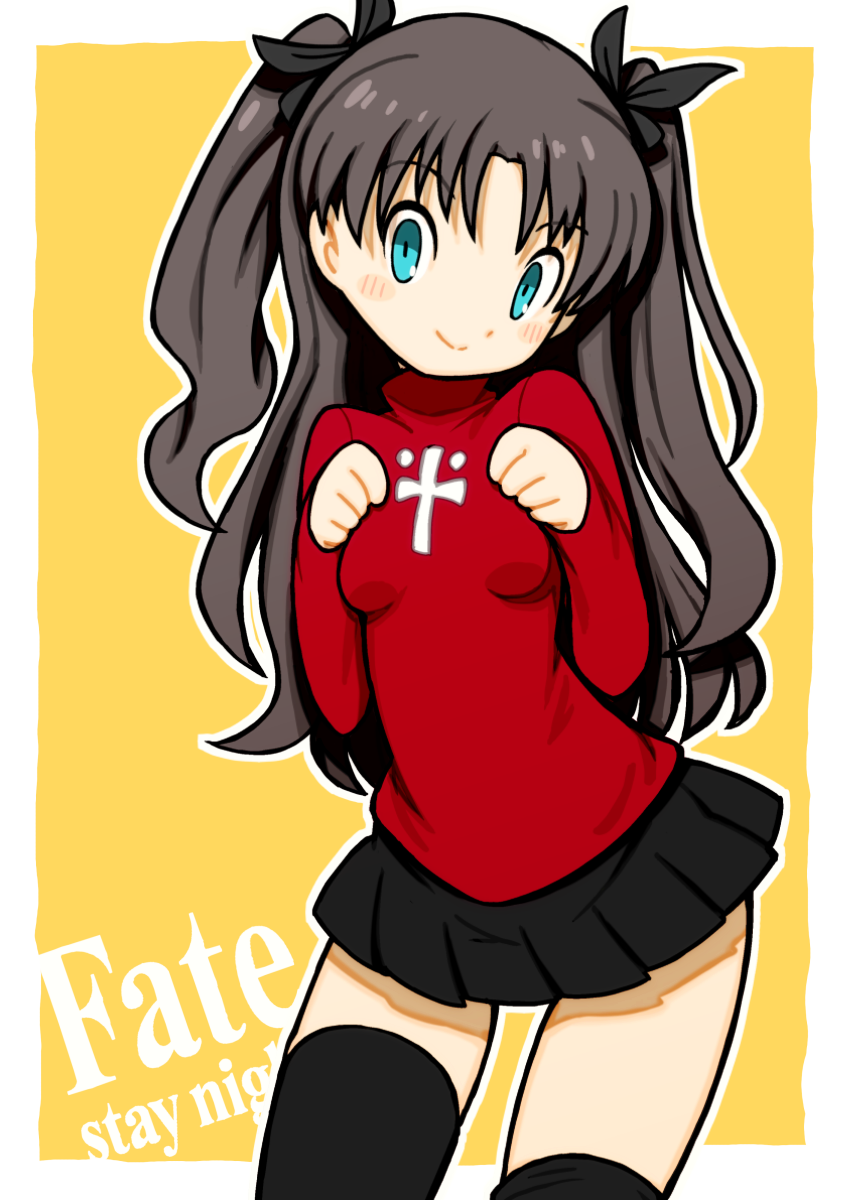 tohsaka rin (fate and 1 more) drawn by beeru_(veil8801)