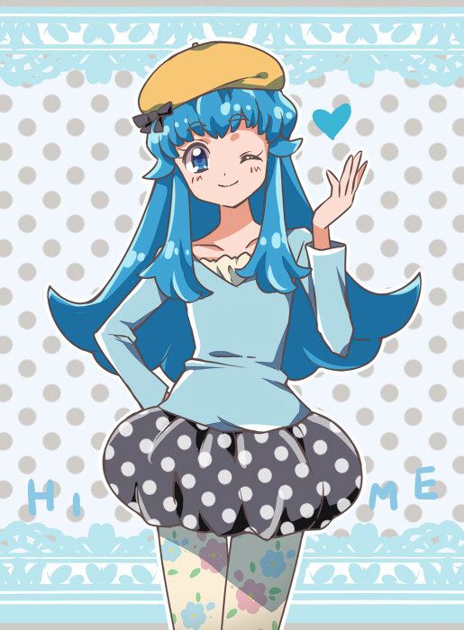 shirayuki hime (precure and 1 more) drawn by kagami_chihiro