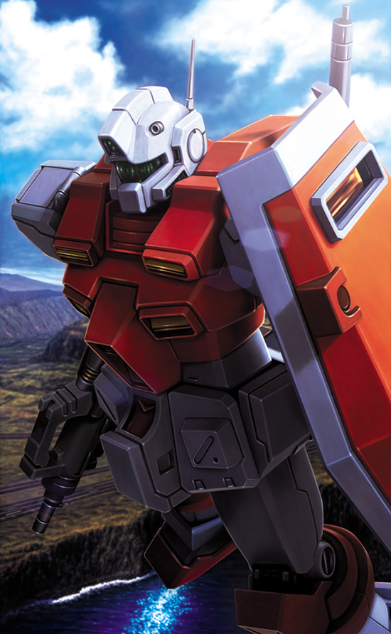 gm and powered gm (gundam and 1 more) drawn by twinbell