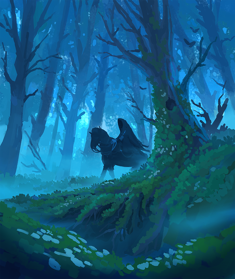 nazgul (tolkien's legendarium and 1 more) drawn by denis_istomin