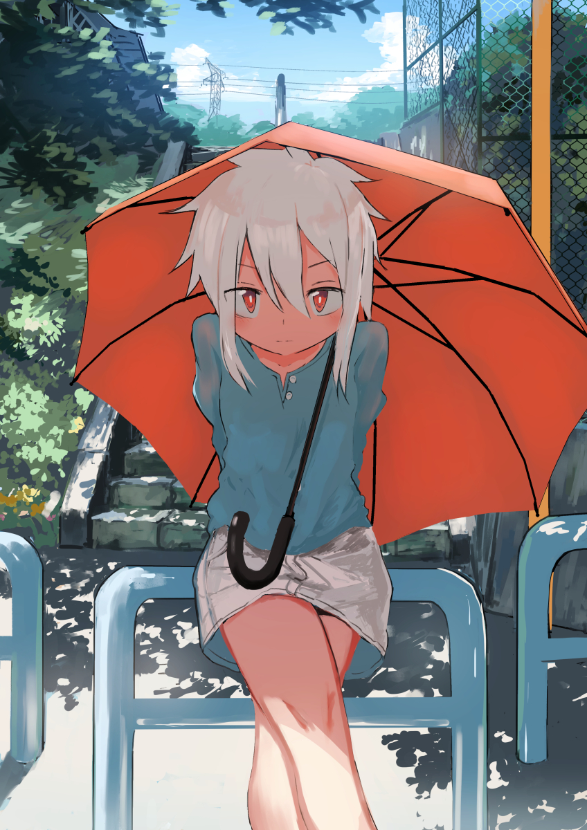 shirakami musubu (original) drawn by inami_hatoko