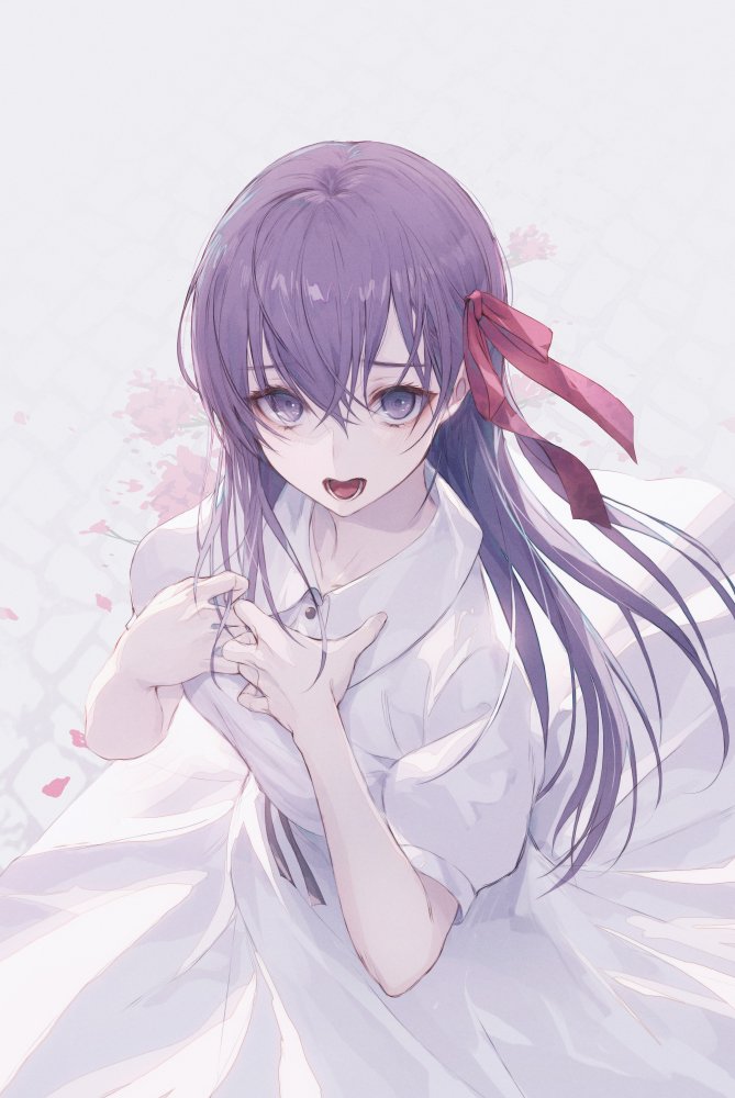 matou sakura (fate and 1 more) drawn by wanke