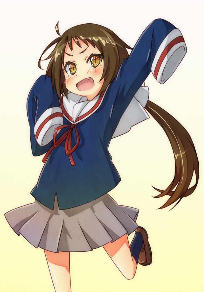 mitsumine mashiro (mikakunin de shinkoukei) drawn by umino_mokuzu_(shizumisou)