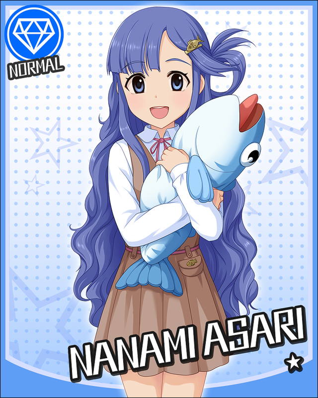 asari nanami and sabaori-kun (idolmaster and 1 more)