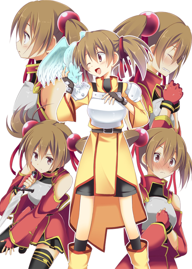silica and pina (sword art online) drawn by akane_souichi