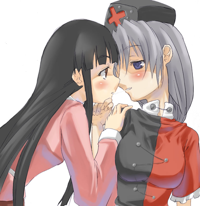 houraisan kaguya and yagokoro eirin (touhou) drawn by yohane