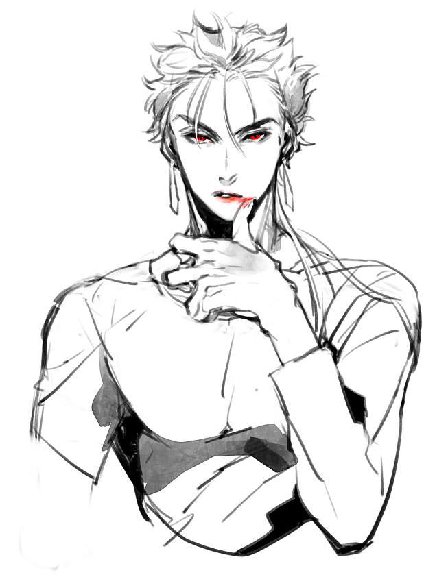 cu chulainn (fate and 1 more) drawn by tenobe