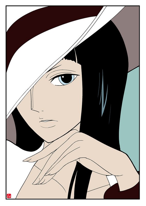 nico robin (one piece and 1 more) drawn by chris_re5