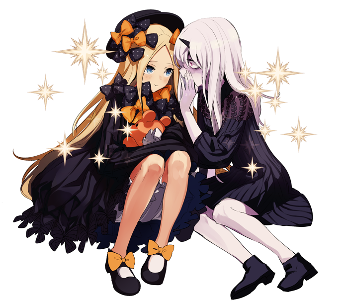 abigail williams and lavinia whateley (fate and 1 more) drawn by en_(enxxx)