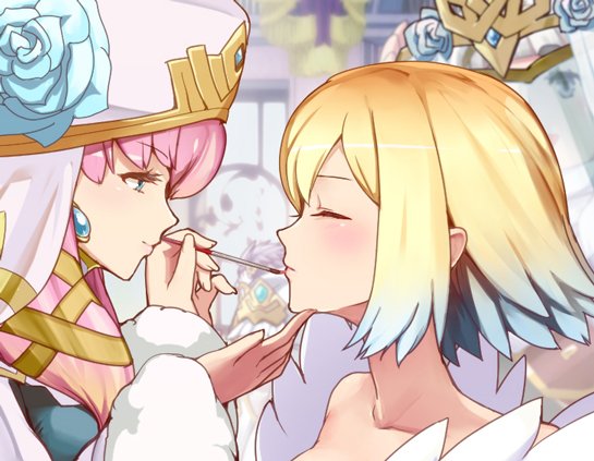 gunnthra, ylgr, hrid, and fjorm (fire emblem and 1 more) drawn by uro_(oolong)
