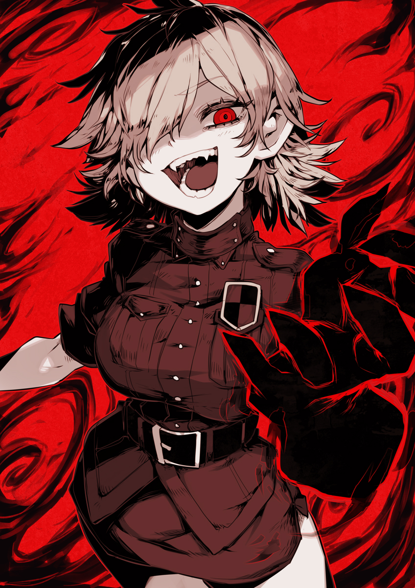 seras victoria (hellsing) drawn by parororo