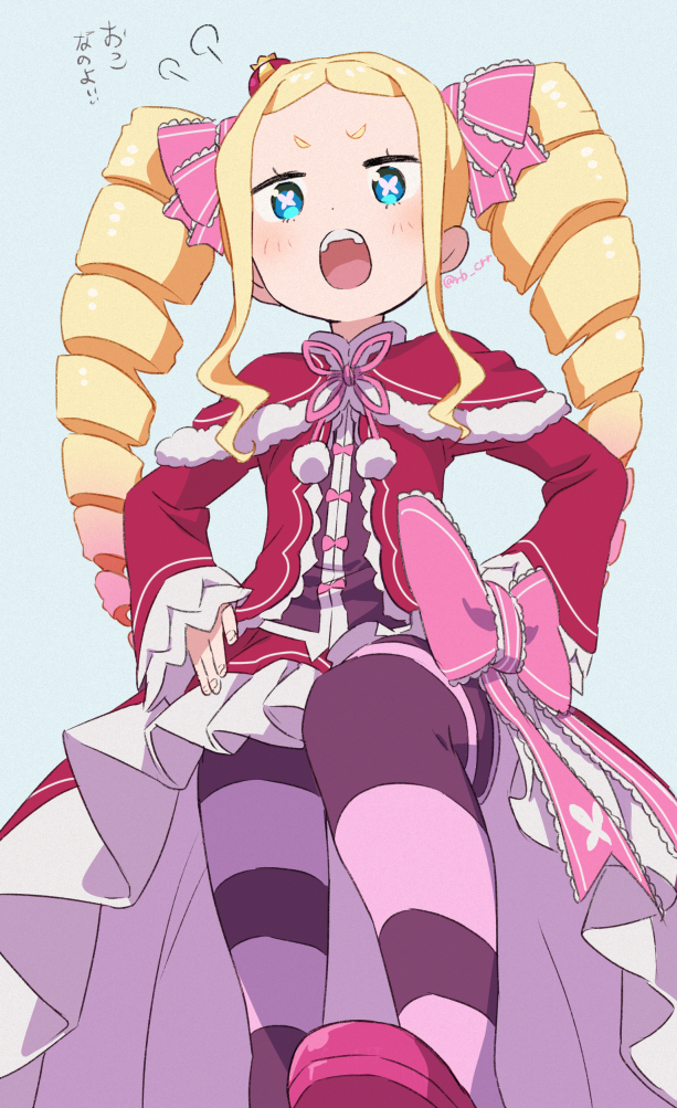 beatrice (re:zero kara hajimeru isekai seikatsu) drawn by yomo_(rb_crr)