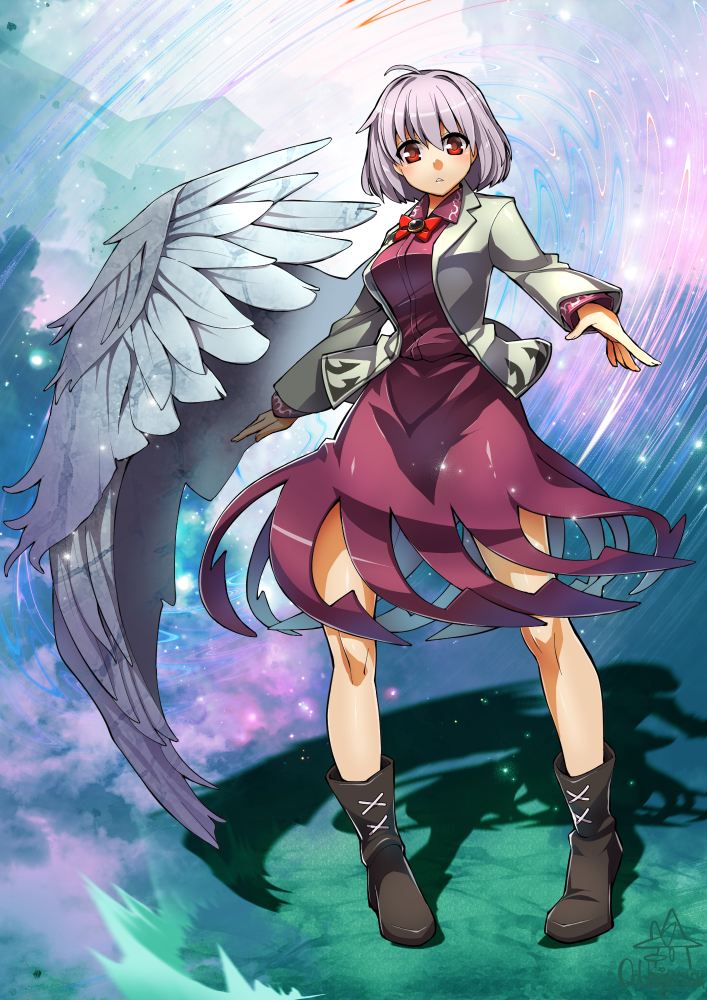 kishin sagume (touhou) drawn by umigarasu_(kitsune1963)