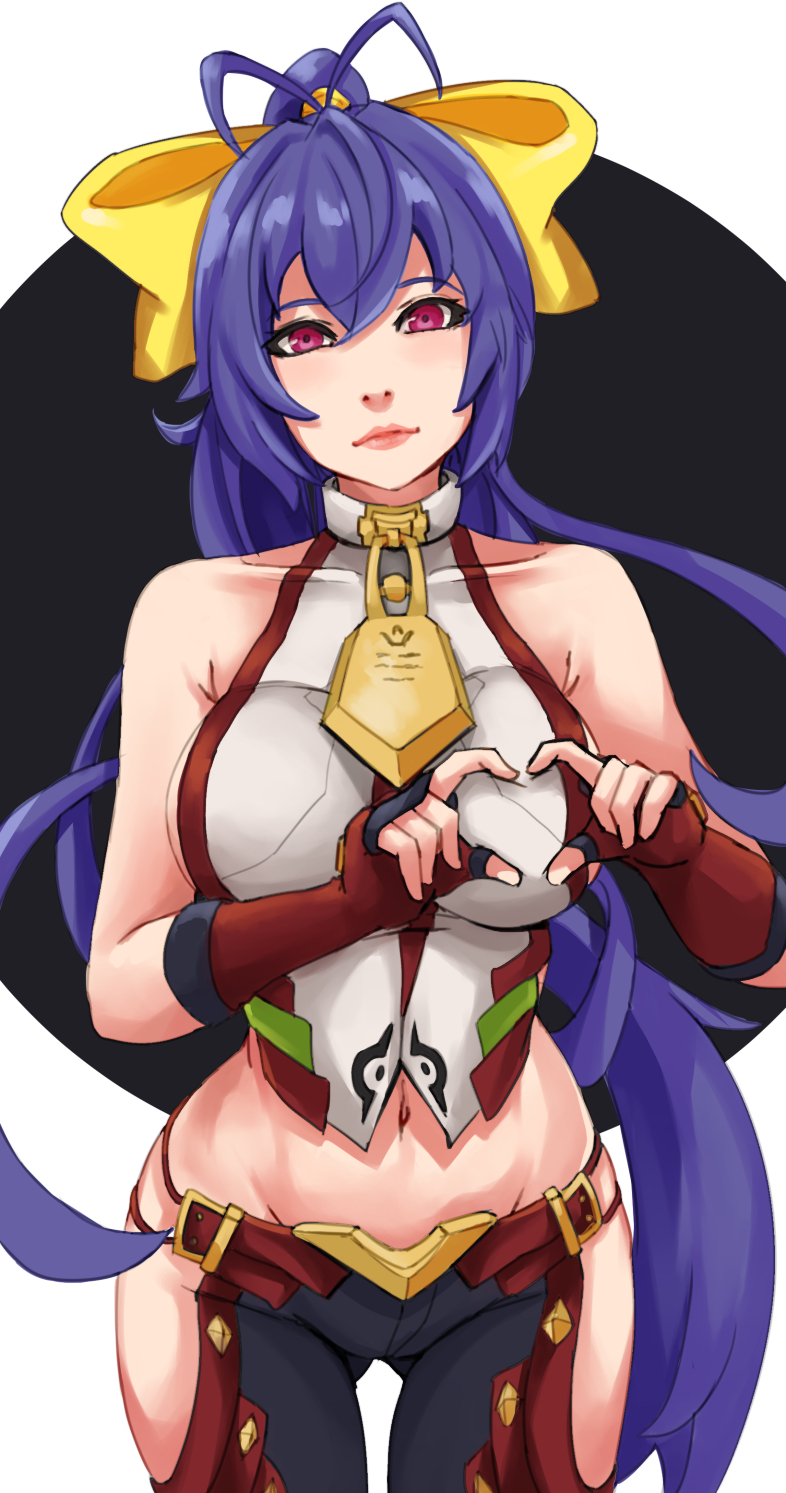 mai natsume (blazblue and 2 more) drawn by noir_(4chan)