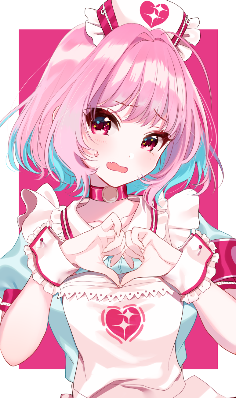 yumemi riamu (idolmaster and 1 more) drawn by misumi_(macaroni)
