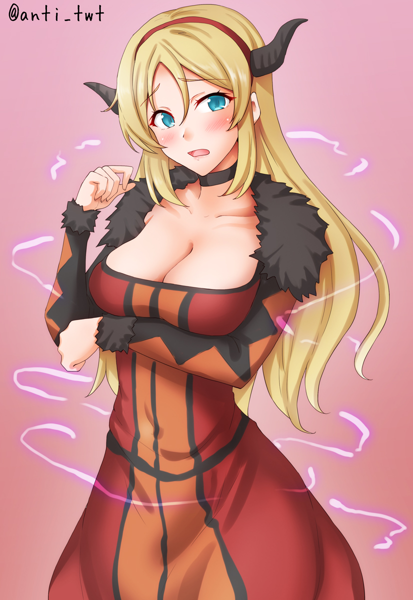 nelson and maou (kantai collection and 1 more) drawn by anti_(untea9)