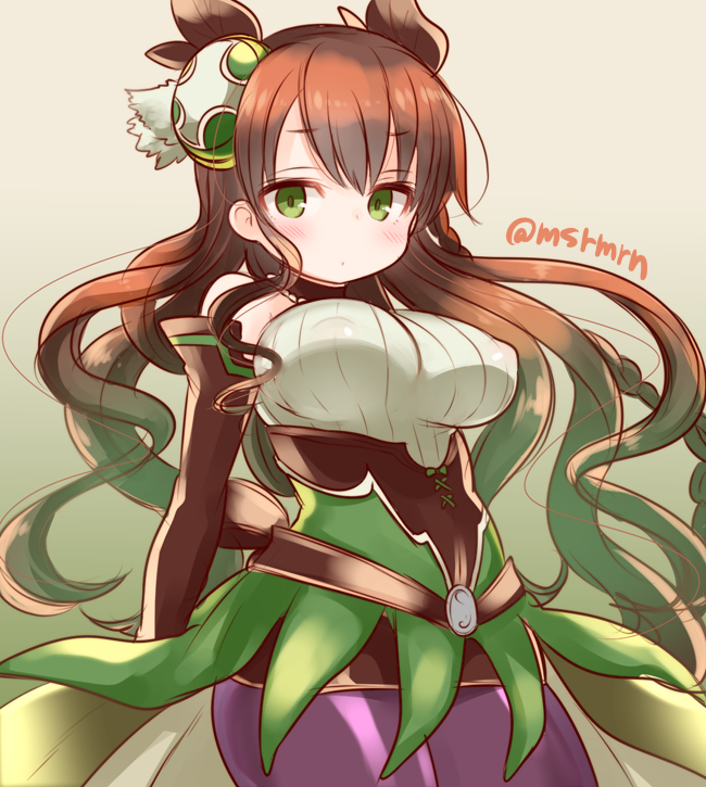 valkyrie and wood valkyrie (puzzle & dragons) drawn by meopun_(meopen429)