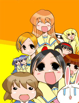 serizawa akane, katagiri himeko, mesousa, uehara miyako, kashiwagi yuuna, and 5 more (pani poni dash!) drawn by hikawa_hekiru