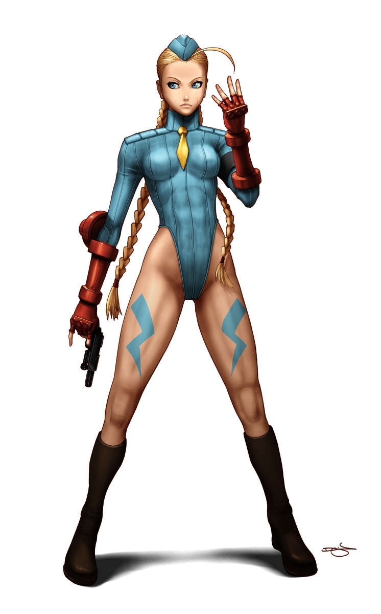cammy white (street fighter and 1 more) drawn by omar_dogan and udon_entertainment