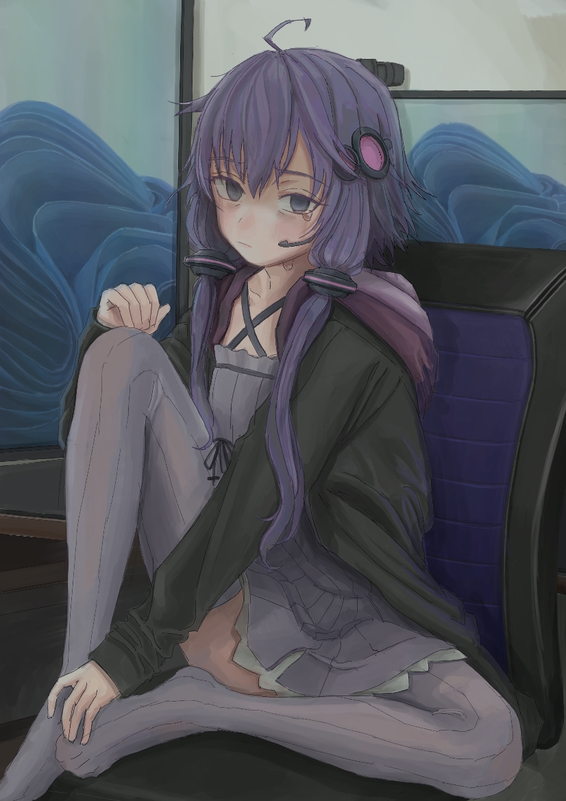 yuzuki yukari (vocaloid and 3 more) drawn by miu_(miu_illust_1)