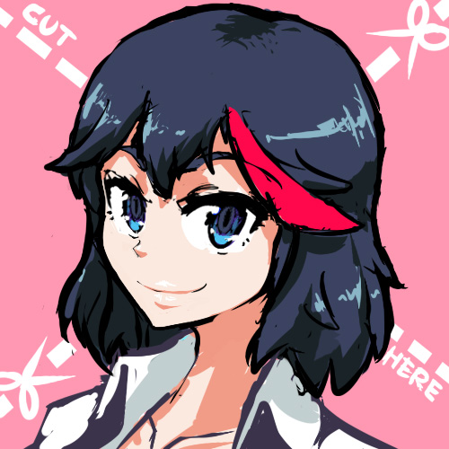 matoi ryuuko (kill la kill) drawn by triple-q
