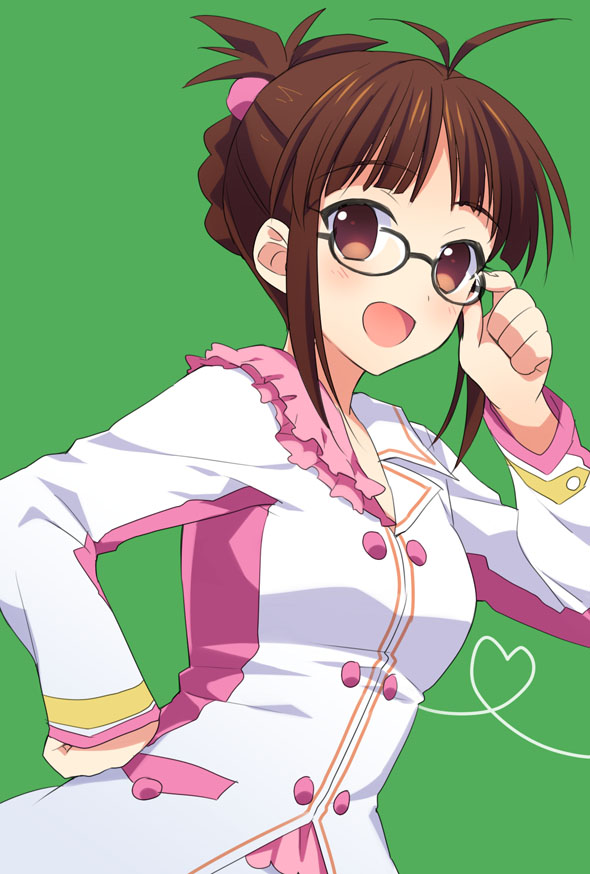akizuki ritsuko (idolmaster and 1 more) drawn by fuyuichi