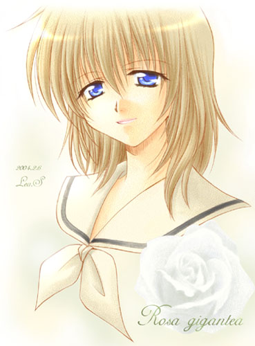 satou sei (maria-sama ga miteru) drawn by lea_sakura