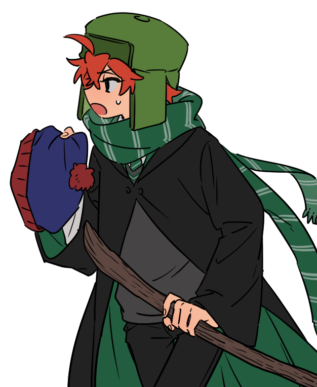 kyle broflovski (wizarding world and 2 more) drawn by ten_(lu2948d)