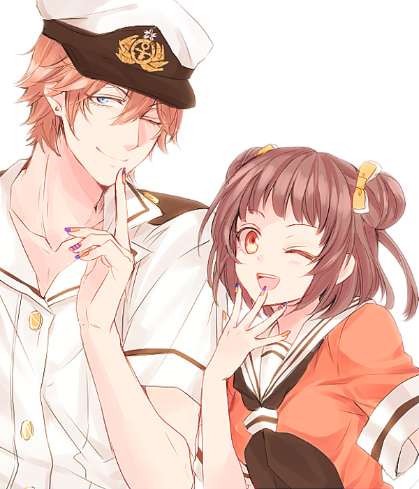 admiral, naka, and admiral arisugawa (kantai collection) drawn by nagomi_(mokatitk)
