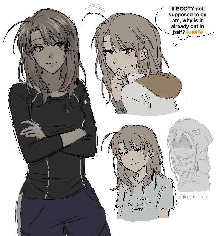 blair-iris moreno (love deficit) drawn by mxine