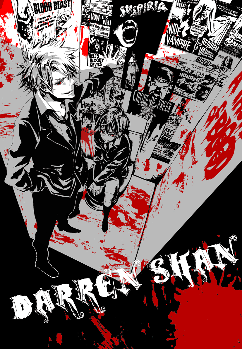 darren shan and steve leonard (the saga of darren shan) drawn by hys122211