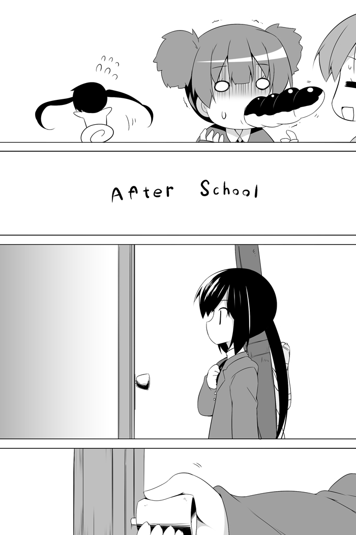 nakano azusa, hirasawa yui, and suzuki jun (k-on!) drawn by hoppege