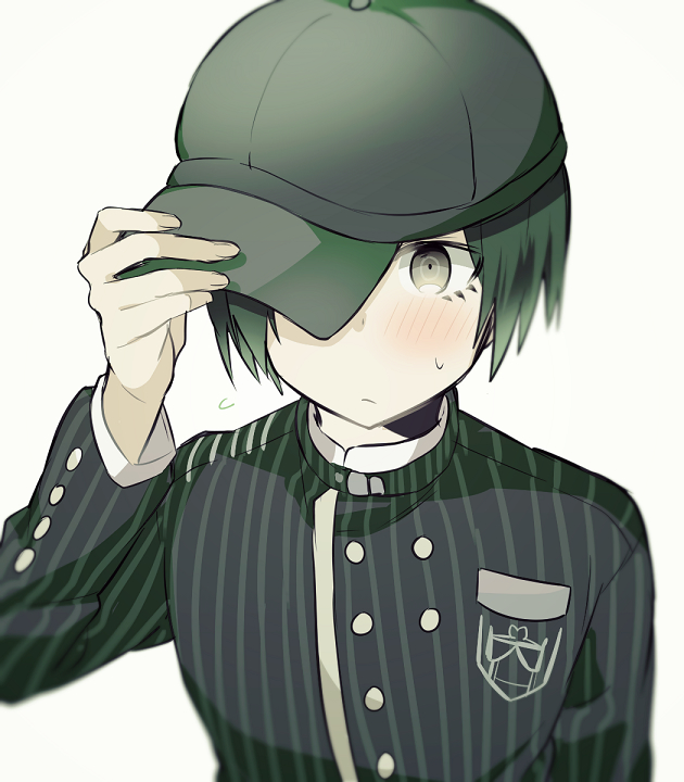 saihara shuichi (danganronpa and 1 more) drawn by touya_mizuki