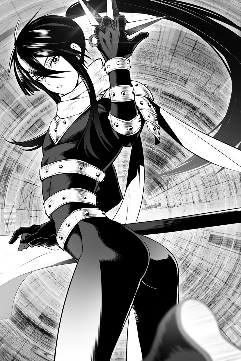 onsoku no sonic and nasu no yoichi (one-punch man and 1 more) drawn by fujiwara_riyu