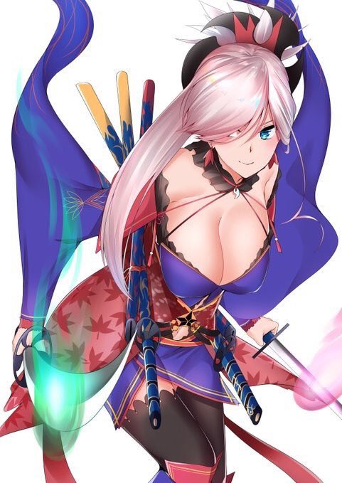 miyamoto musashi (fate and 1 more) drawn by len_(hand_linke)
