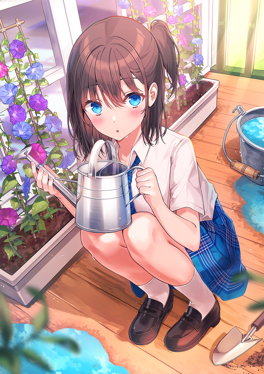 nekouhai (original) drawn by rangu