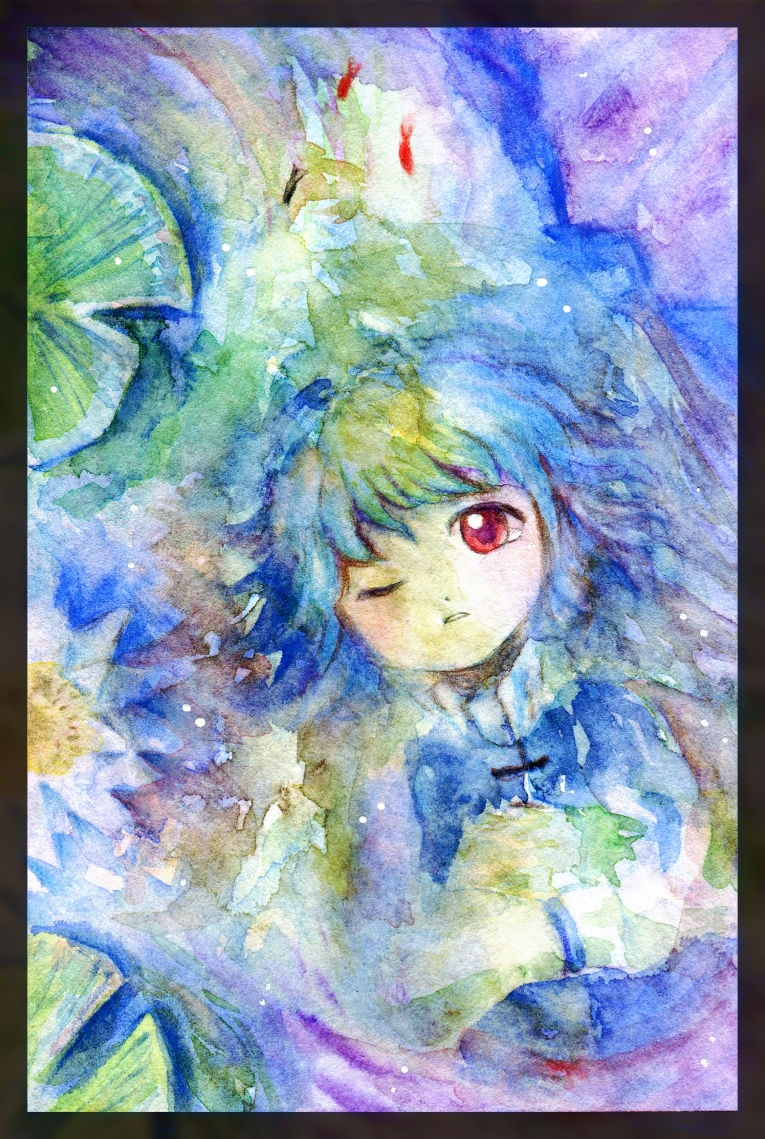tatara kogasa (touhou) drawn by medinki