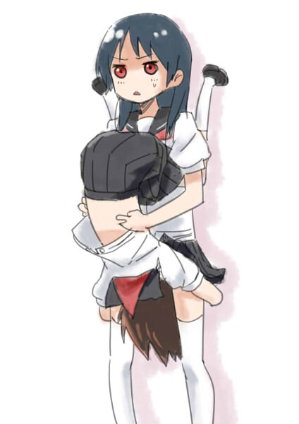 onjouji toki and shimizudani ryuuka (saki and 1 more) drawn by yukipone