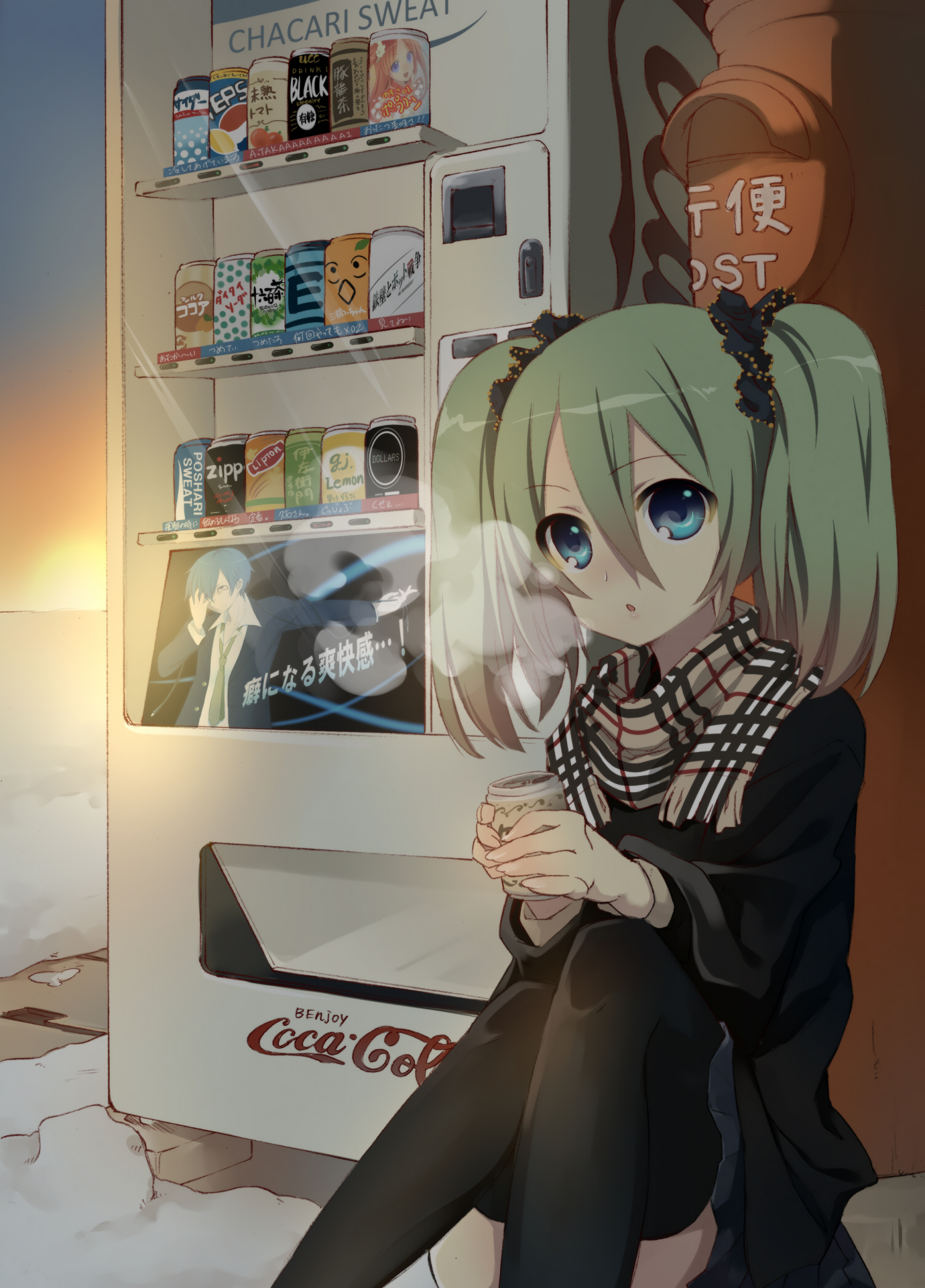 Hatsune Miku Original And 5 More Drawn By Sama Danbooru