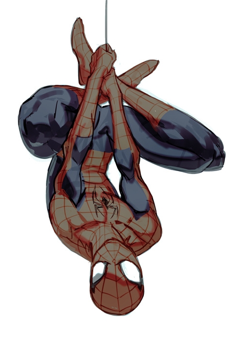 spider-man (marvel and 1 more) drawn by shishio_(shishio5431)