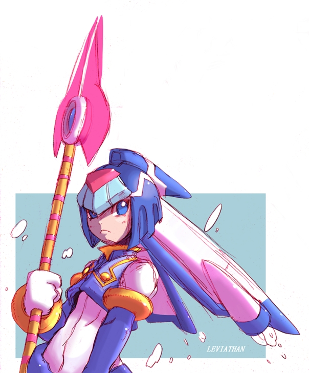 fairy leviathan (mega man and 1 more) drawn by kamiyama_teten