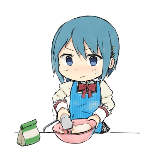miki sayaka (mahou shoujo madoka magica) drawn by tsuduya_(knt31)