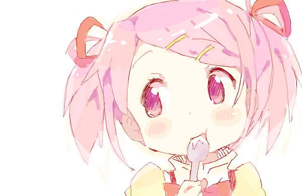 kaname madoka (mahou shoujo madoka magica) drawn by drnm