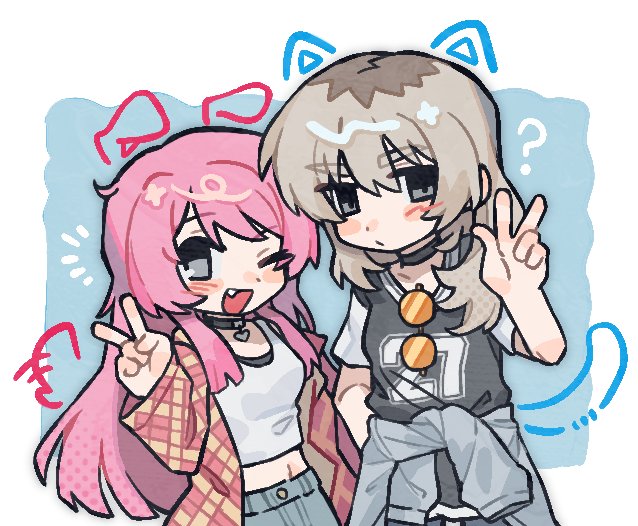 chihaya anon and kawaragi momoka (bang dream! and 2 more) drawn by tutai