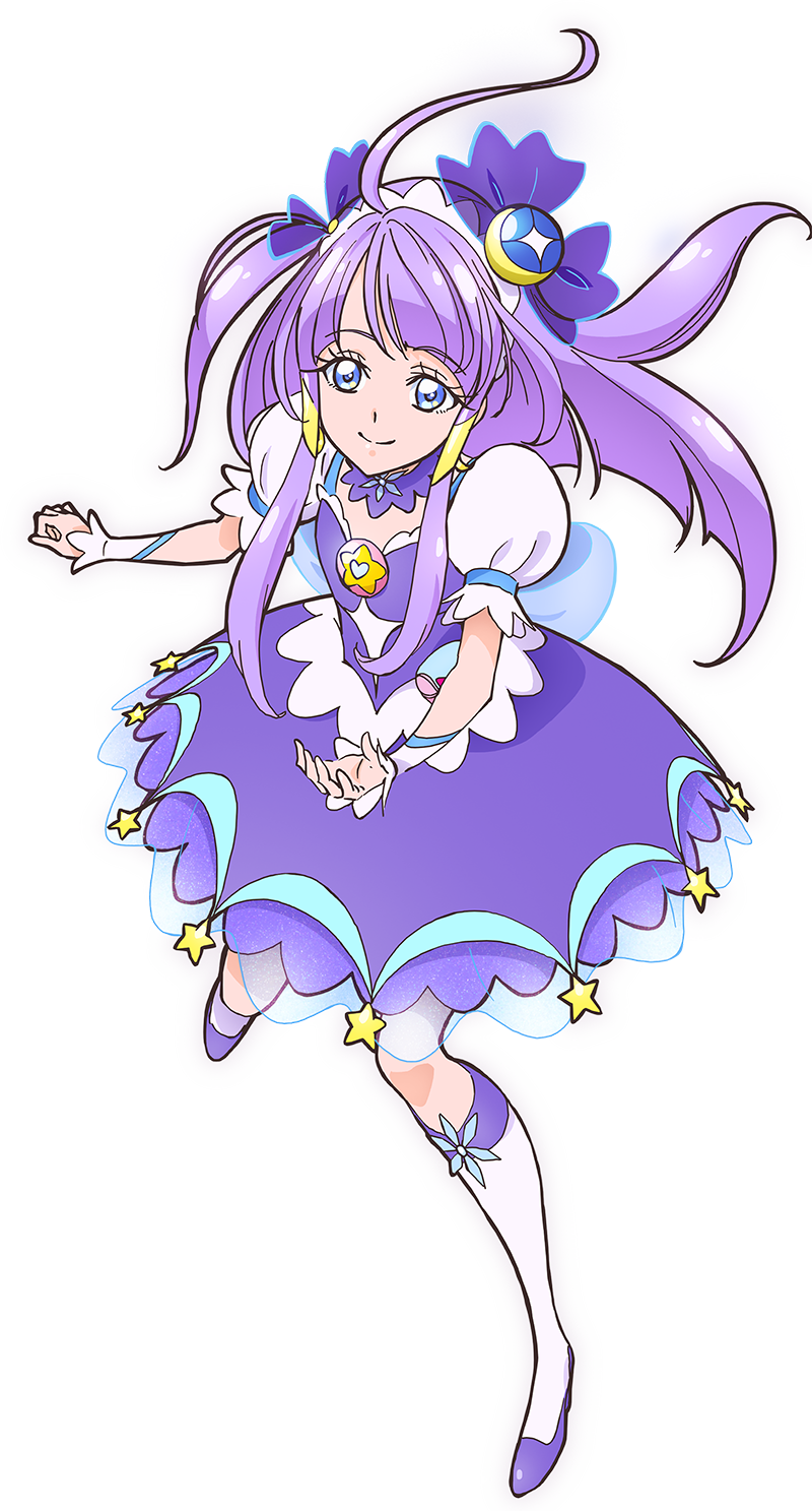 kaguya madoka and cure selene (precure and 1 more)