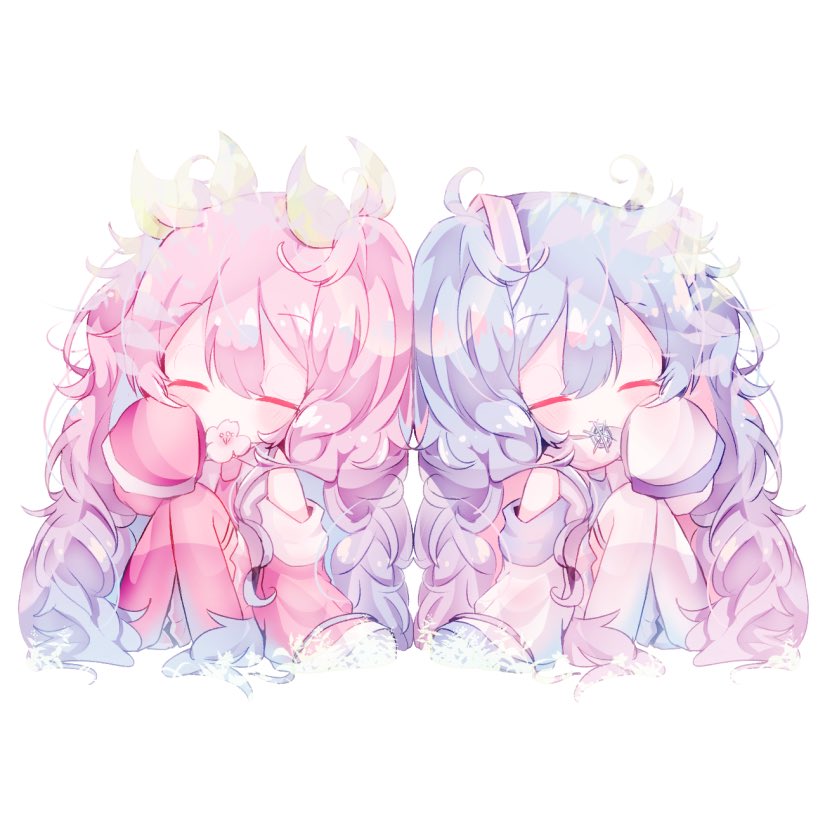 hatsune miku, yuki miku, and sakura miku (vocaloid) drawn by fuyuzuki_gato